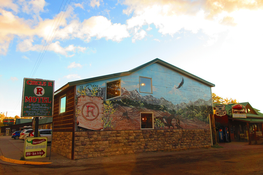 And thats the most popular restaurant in town at far right!