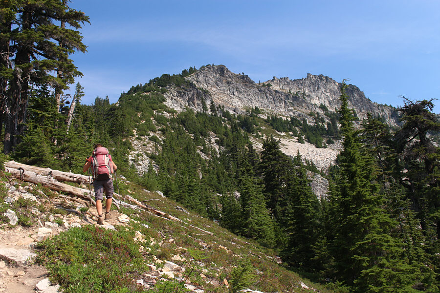 The occasional breeze here felt like heaven!