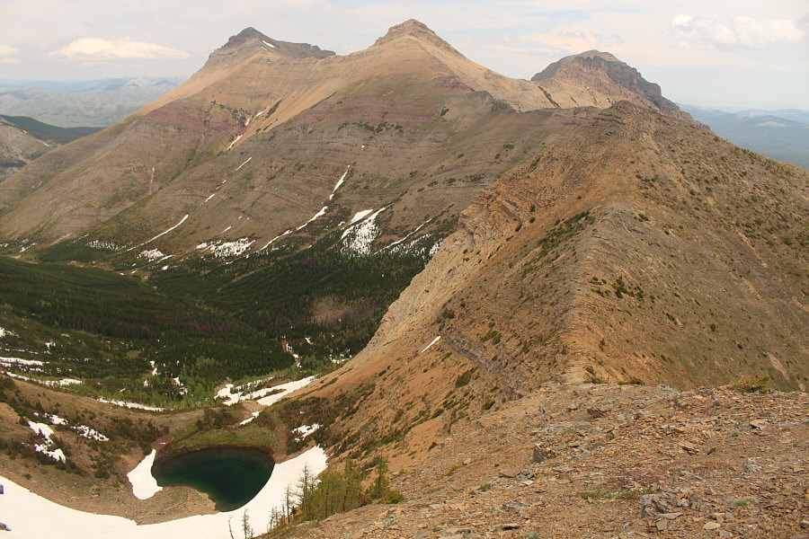 A beautiful and pristine tarn which is probably seldom visited.