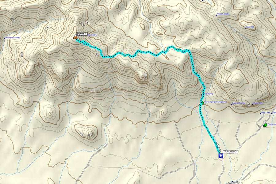 A rugged but straightforward hike.