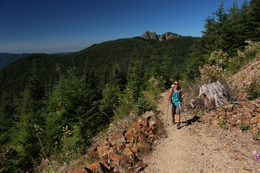 Looks like a nice day for scrambling up Mount Si!