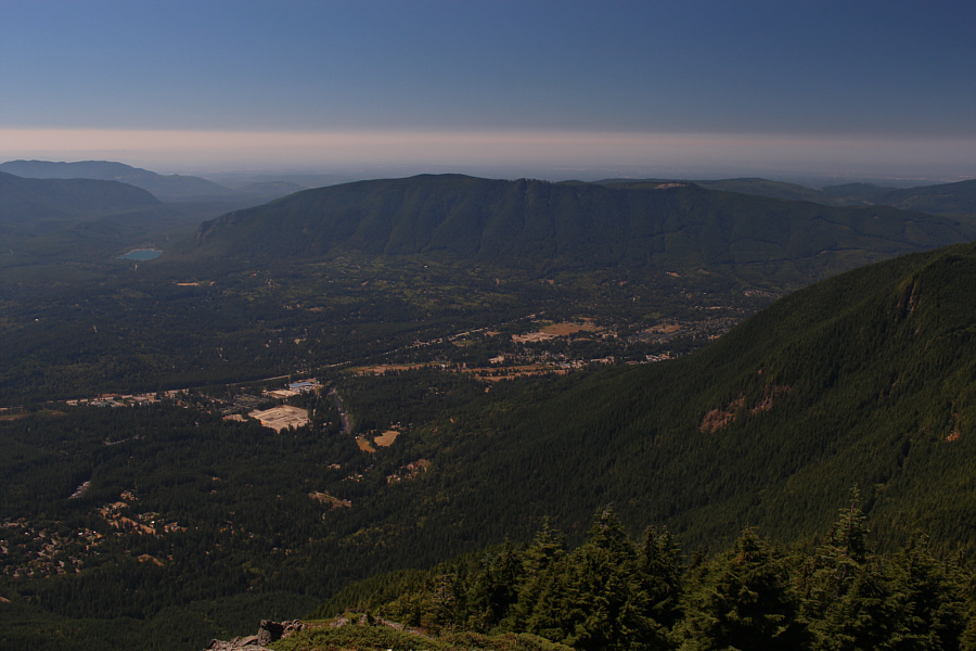 Rattlesnake Mountain? Worst summit views ever!