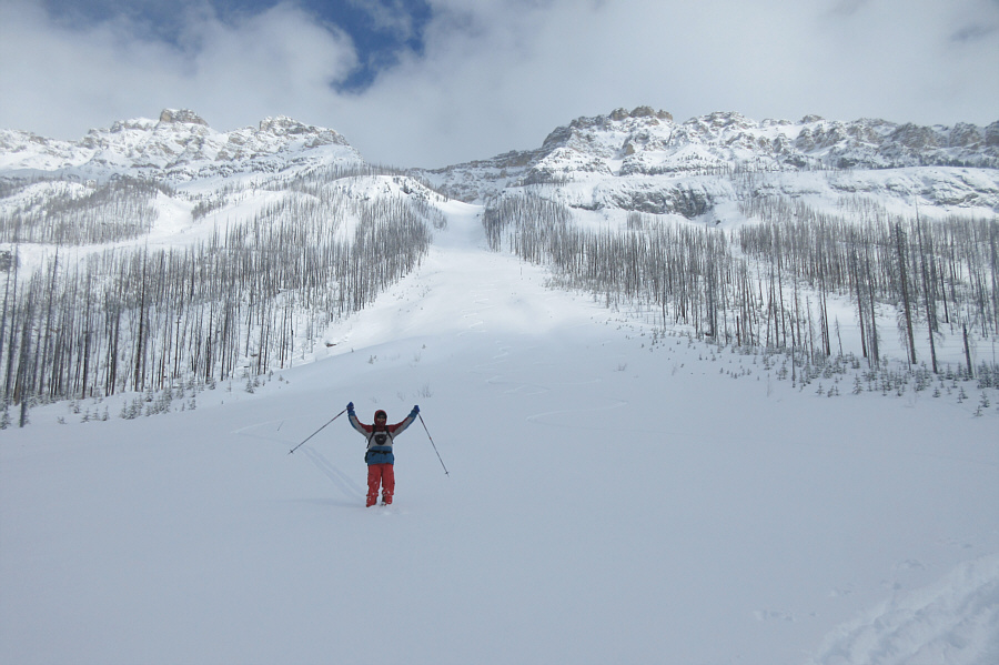 Not the best ski ever, but I'm working on getting better!