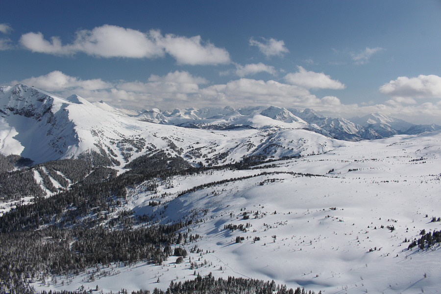 We didn't get this fantastic view last time we were up here!