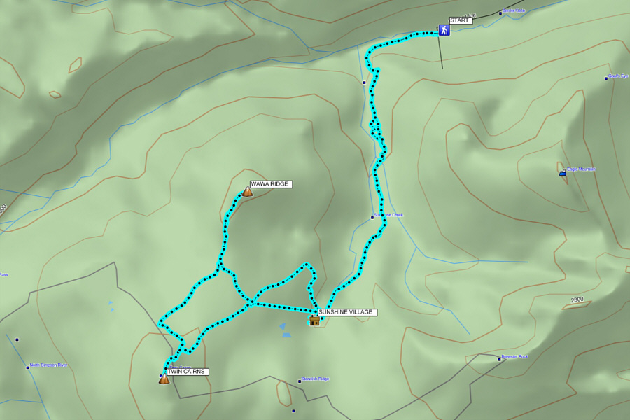 Just an awesome day of ski touring!