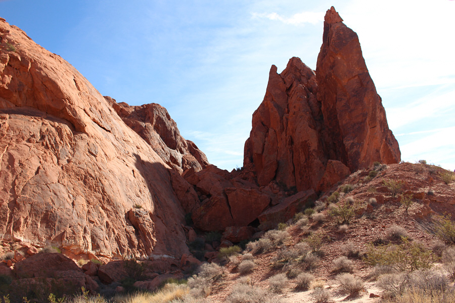 The big rocks at the entrance can be a little challenging to get through...