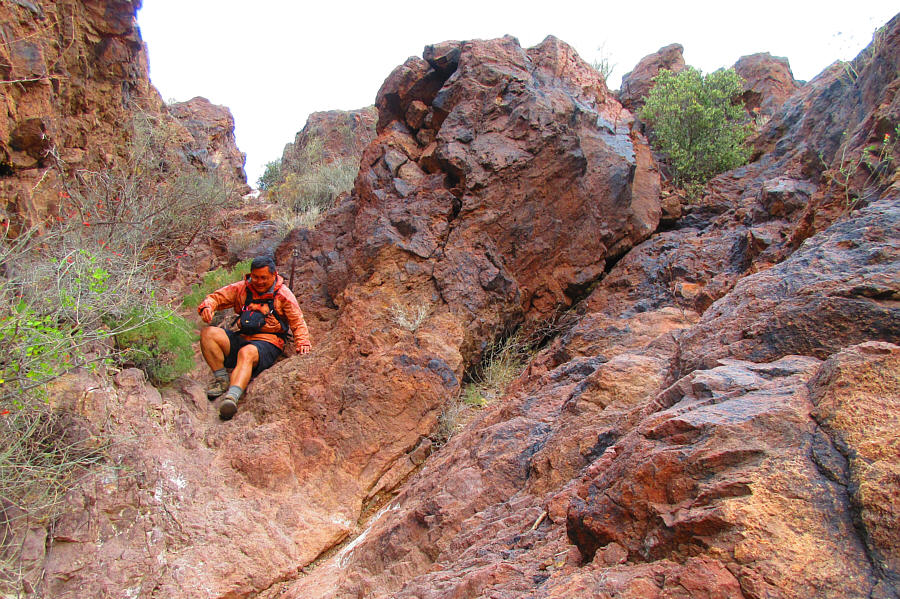 But I'm doing it with a smile!