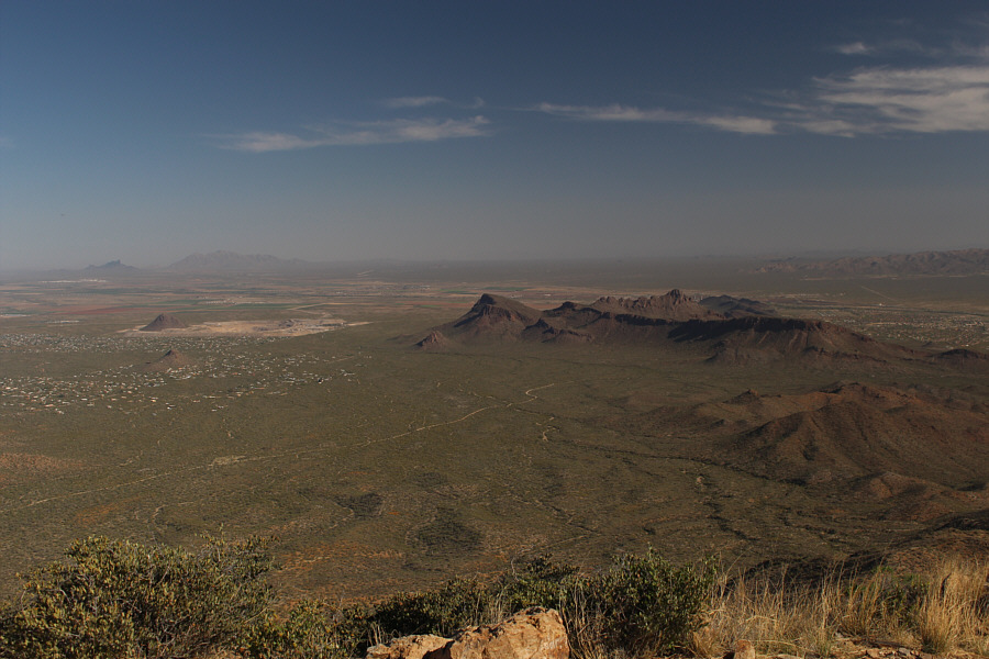 Safford Peak is also known locally as "Sombrero Peak".