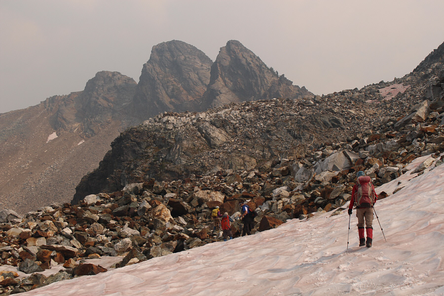 That false summit is not looking any easier as we get closer!