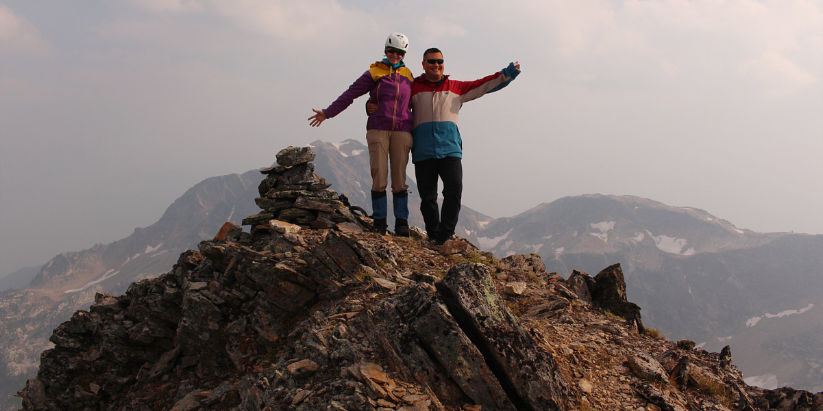 Tough little summit, but we nailed it!