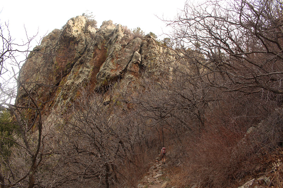 Lotsa switchbacks here!