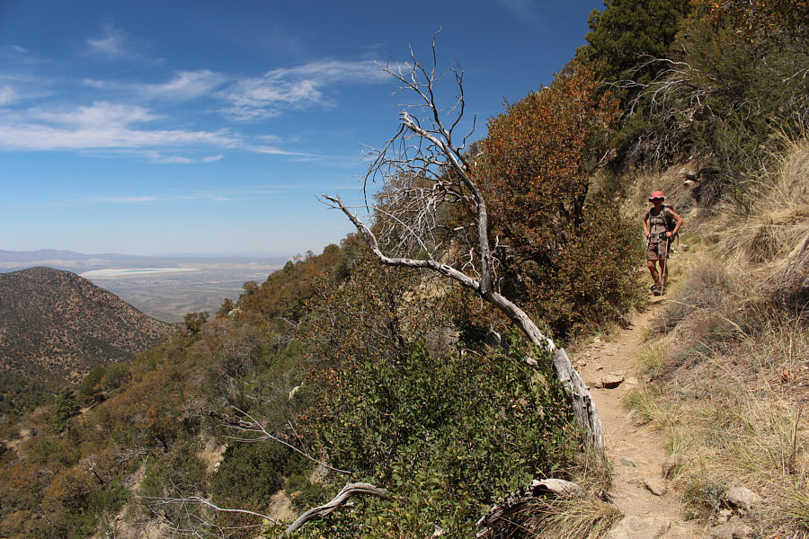 Definitely more scenic than the Old Baldy Trail!