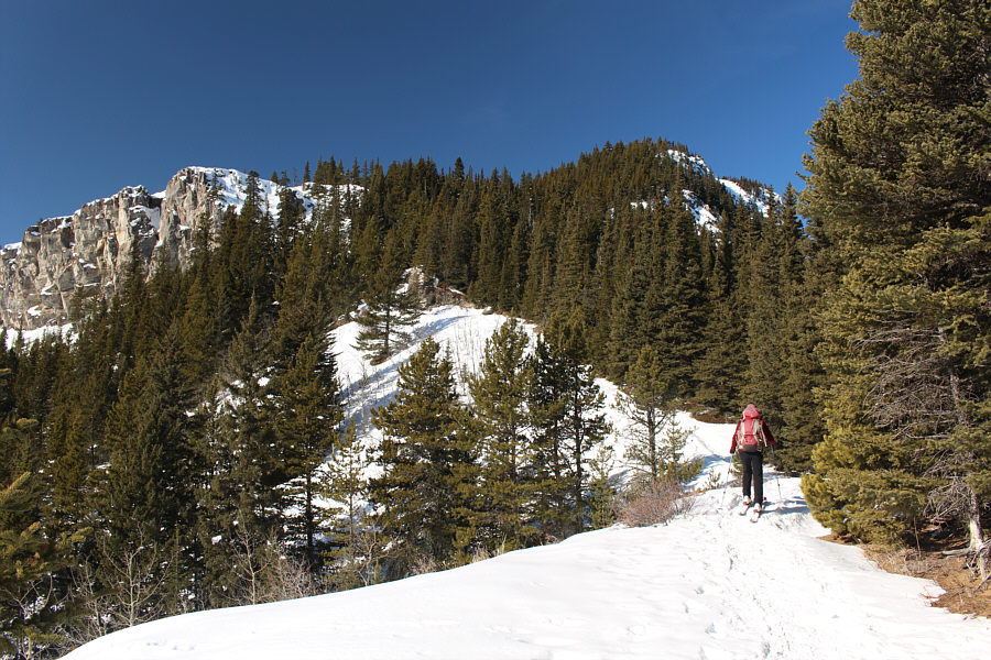 Very challenging terrain to ski!