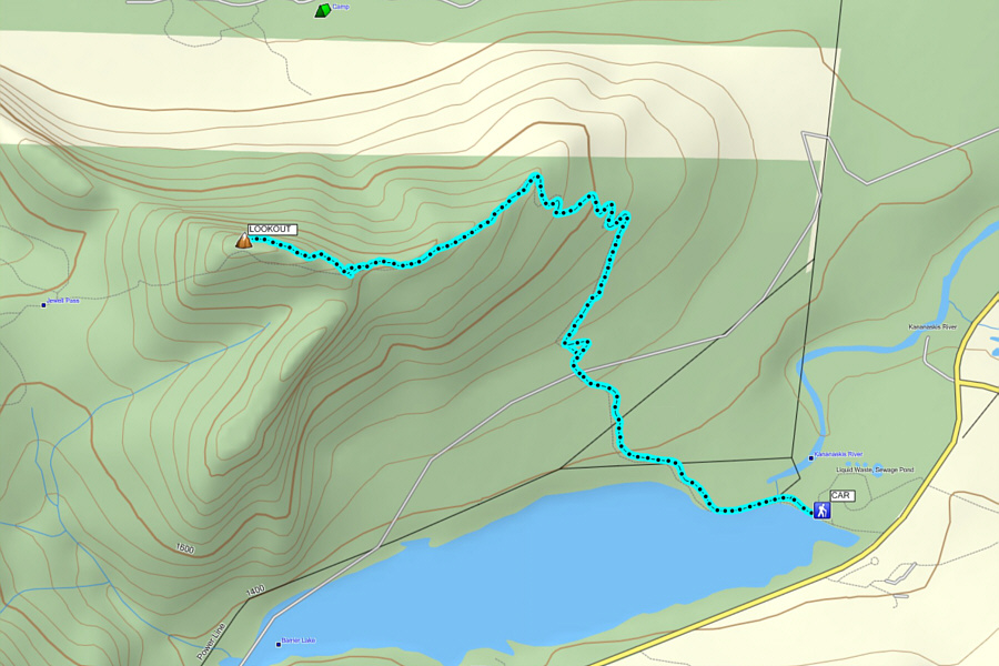 Not destined to be a classic ski ascent!