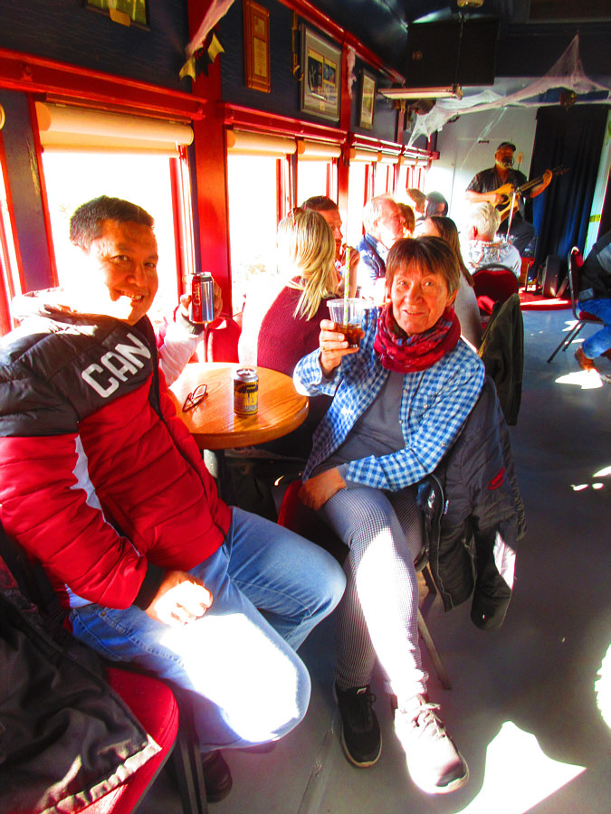 The Pole is drinking a Black Russian!