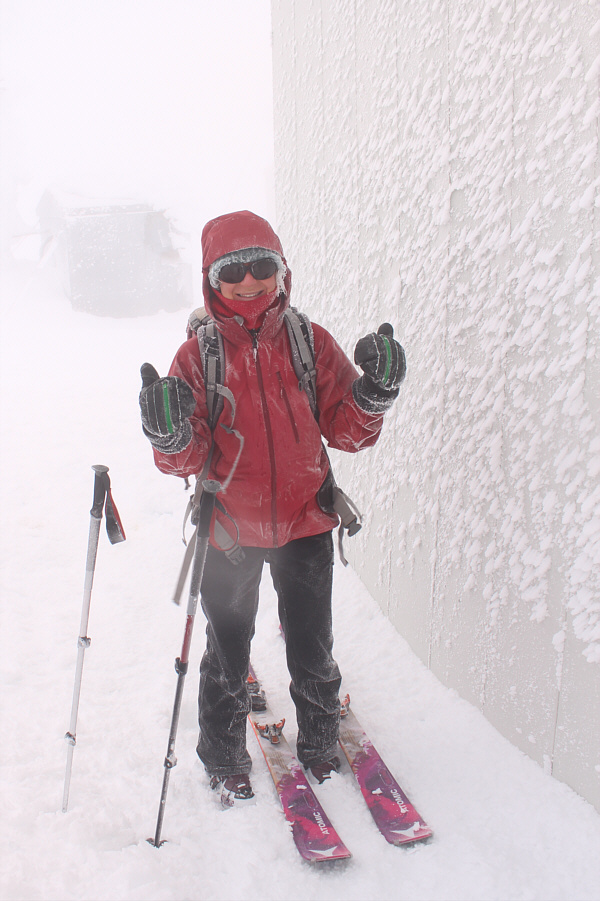 Thank goodness we have some shelter from the brutal wind!