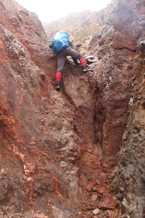 A little trickier to down-climb...