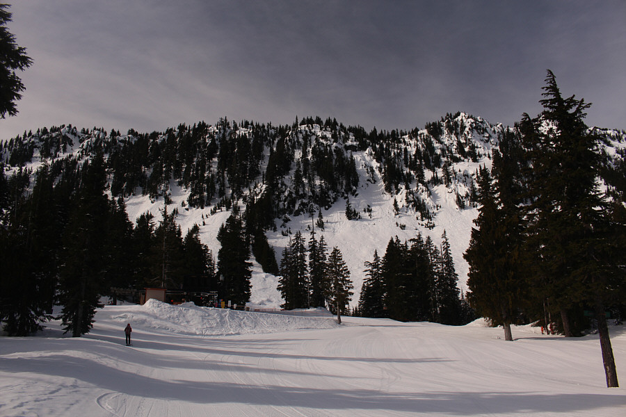 It was tempting to ride the chairlift!