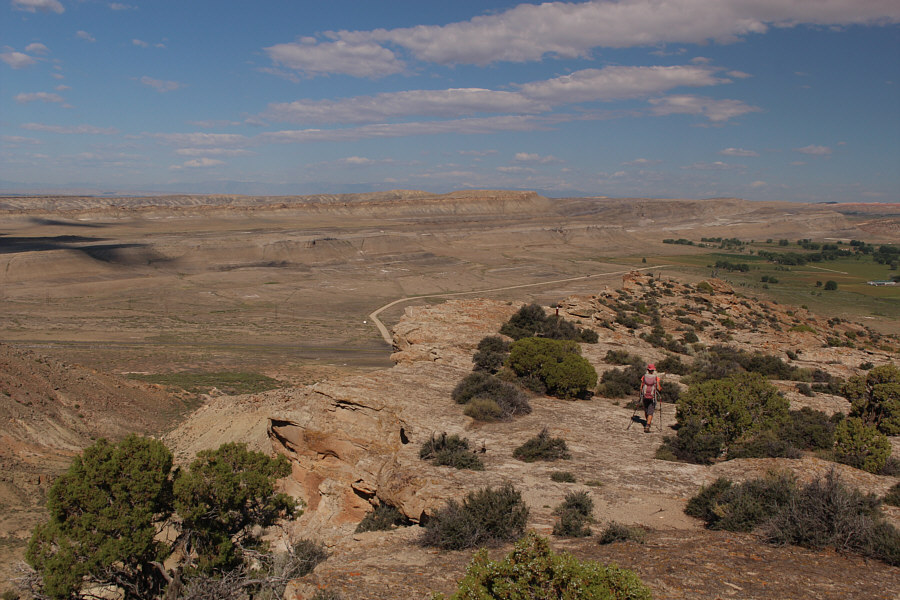 Yep, it's already too hot for hiking!