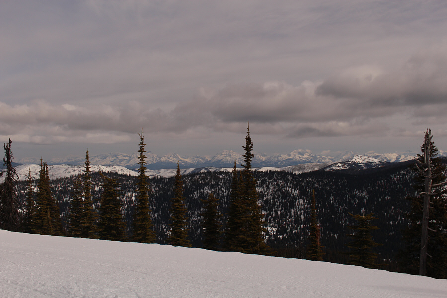 We shared the summit with a couple of snowmobilers and a fat-biker!