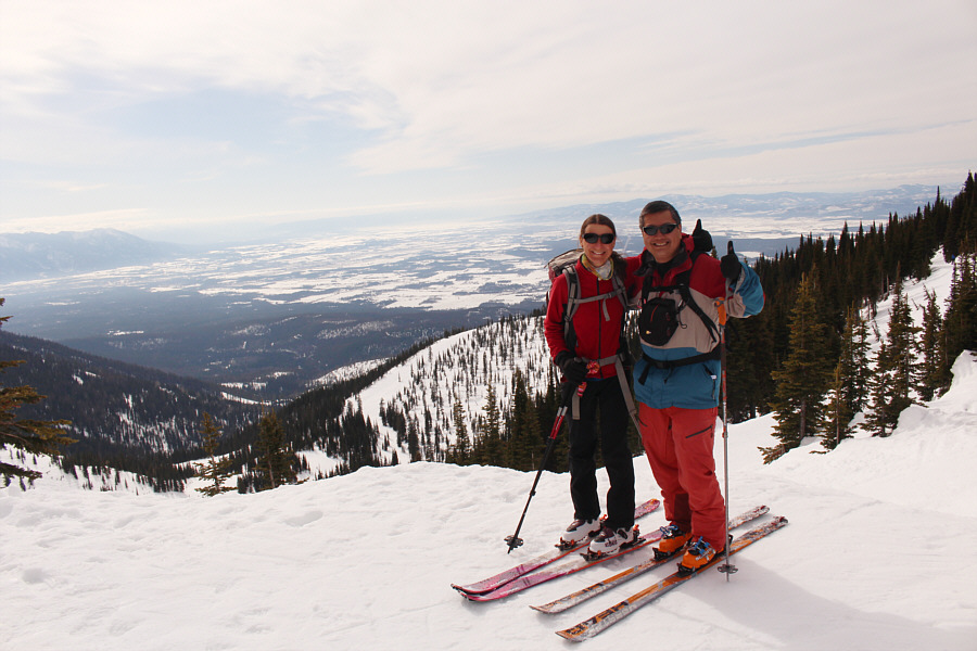 The guy who took this photo for us was a fellow Albertan!