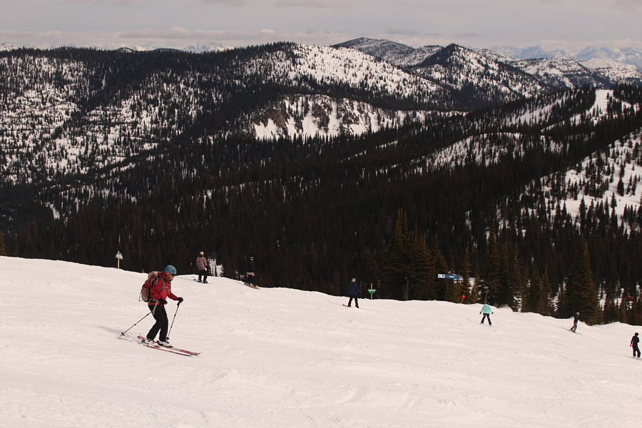 It's all downhill from here!