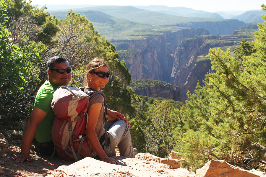 Oh well, it's better than seeing only tree trunks!