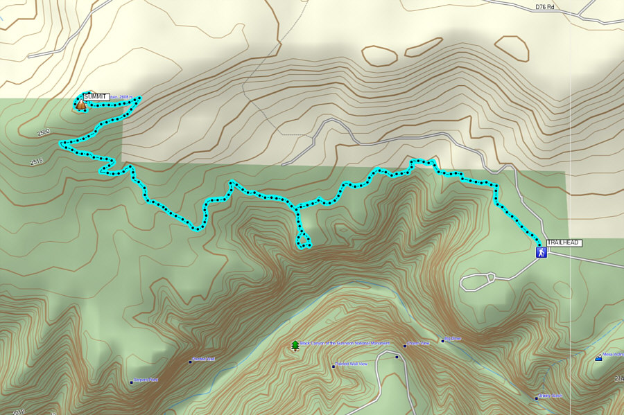 The canyon is more memorable than the peak!