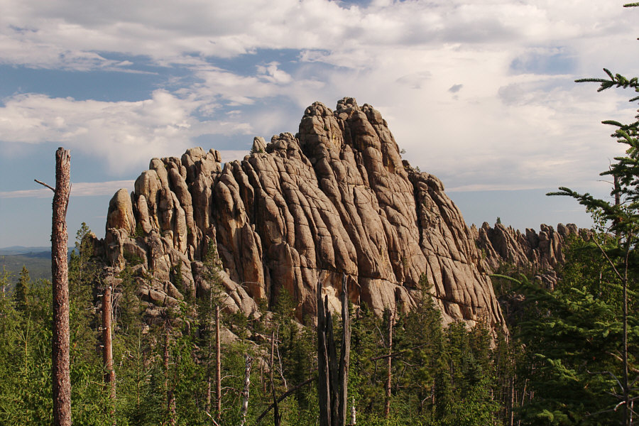 Looks pretty technical, but apparently there's a Class3/4 scramble route up this!