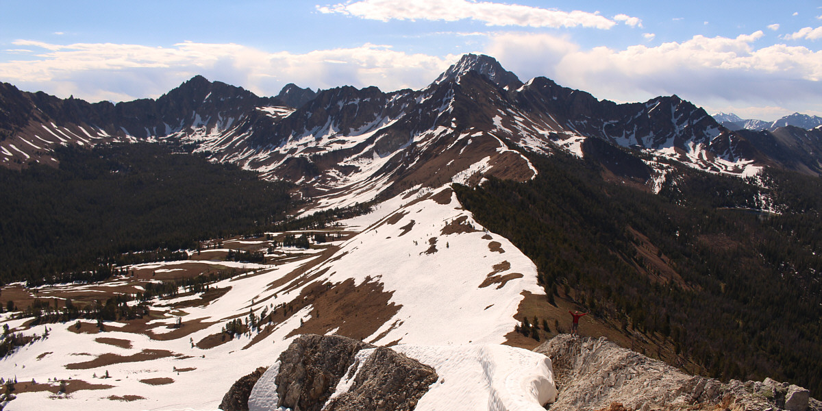 Still some good ski touring to be had here!