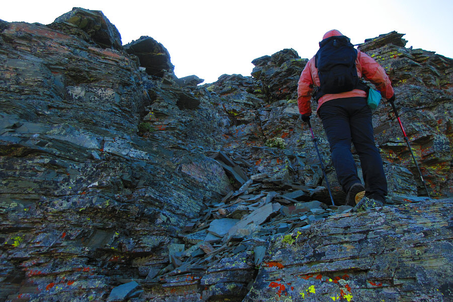 Better than a scree slog, I suppose!