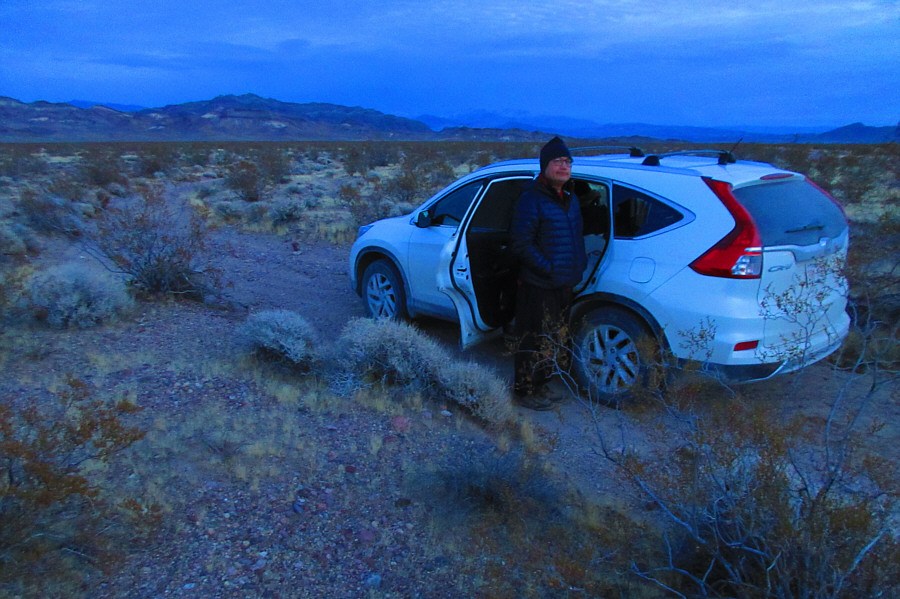 Found a beautiful and quiet place to sleep for the night? Check.