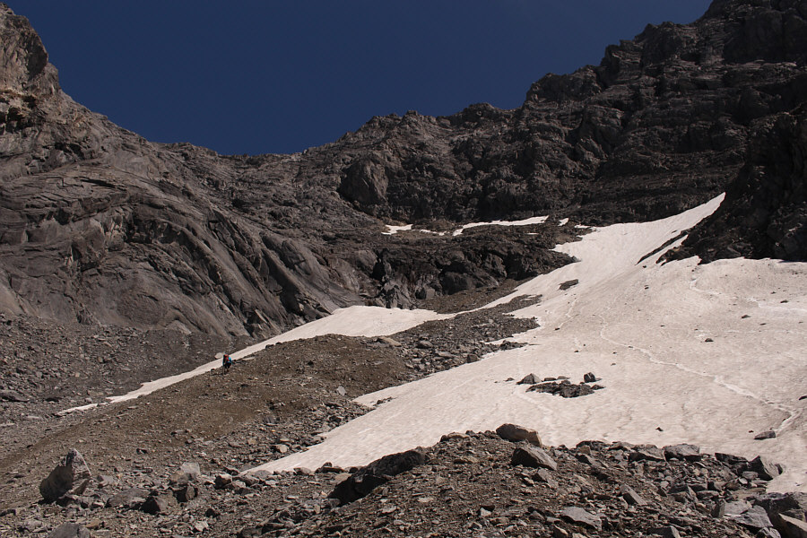 Everything is steep here!