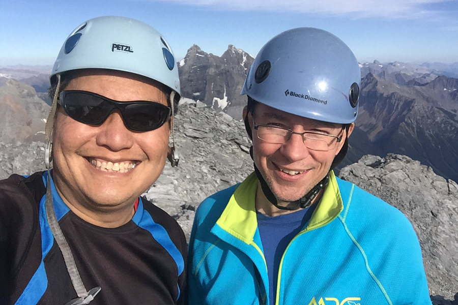 Grant is close to finishing all the peaks in Kane's 3rd edition guidebook.