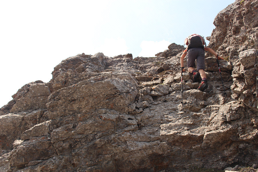 She's ready for more difficult scrambling!