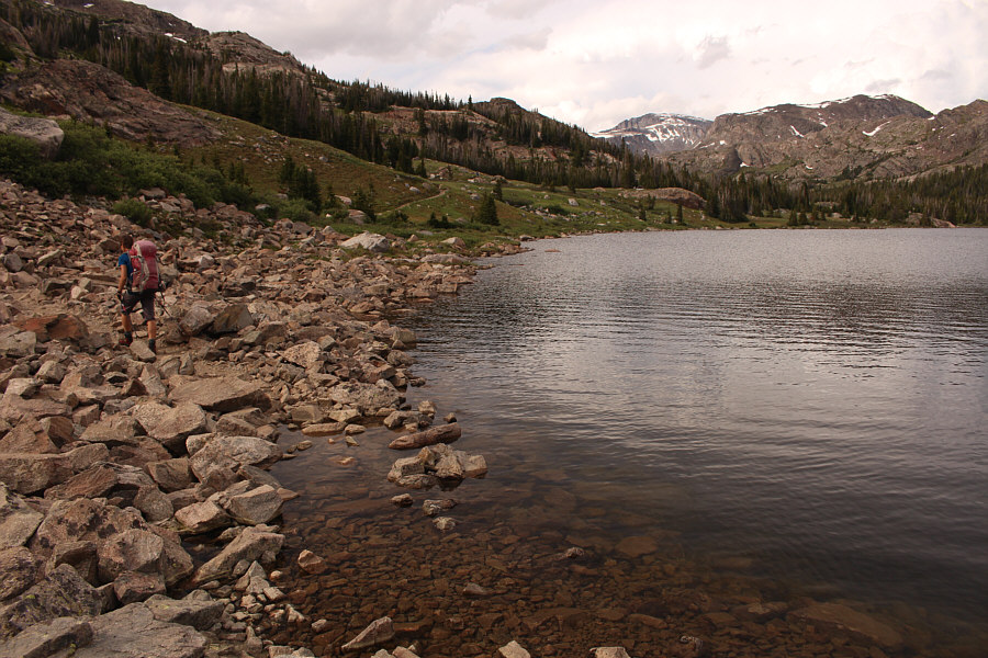 This is a pretty big lake to get around.