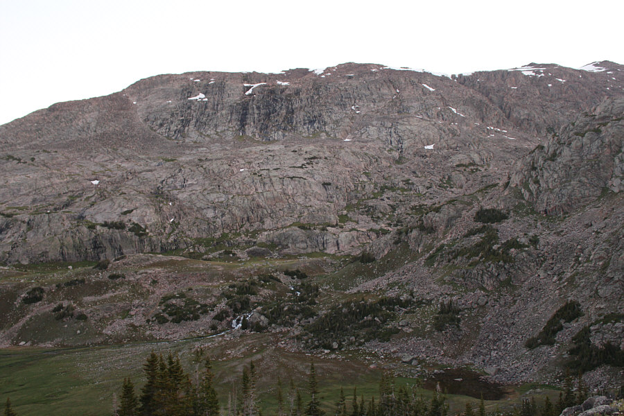 But first, we need to drop down to that waterfall...DOH!