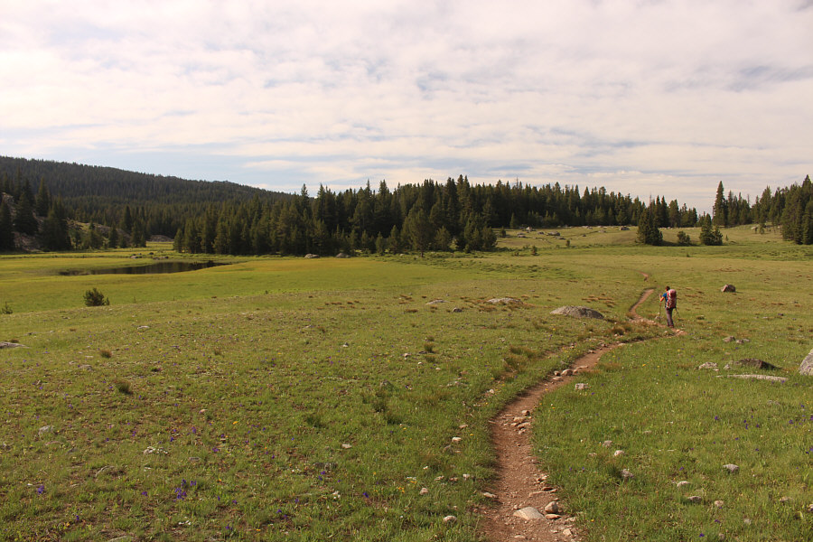 I thought we were close to being done here, but we're actually still well over an hour from the trailhead!