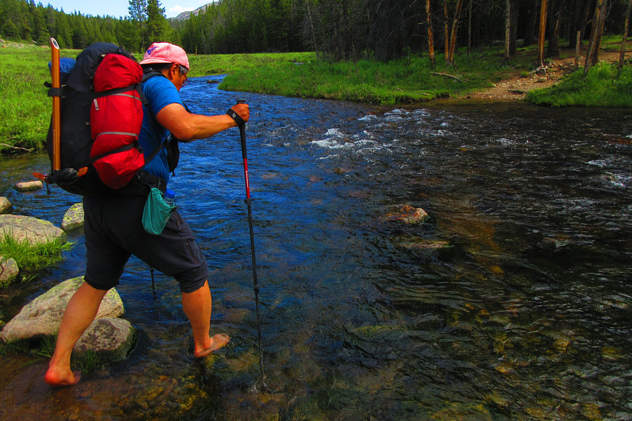 The water was much colder this time around...brrrrrr!!