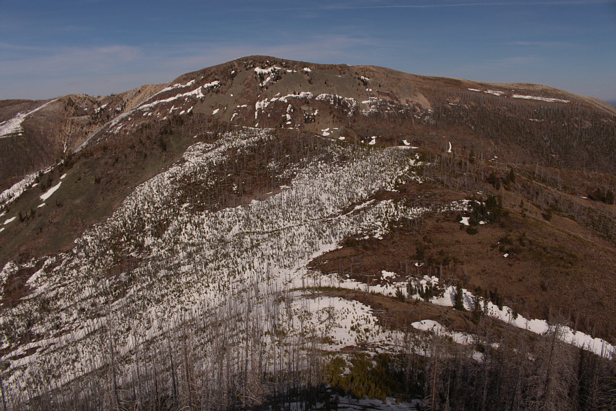 Fortunately, we were able to avoid most of the snow seen here.