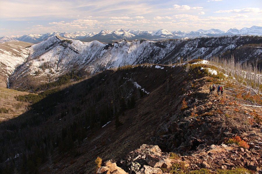 Still a lot of walking ahead of us...