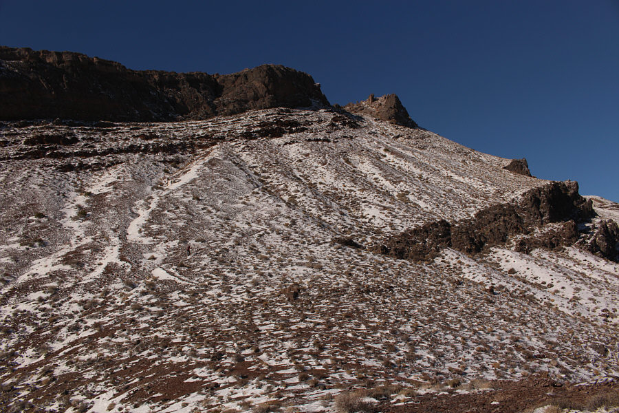 There is probably never enough snow here to ski on except maybe after a blizzard!