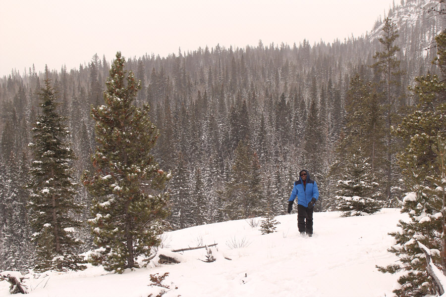 Probably the first man from Cte d'Ivoire to climb Flag Hill!