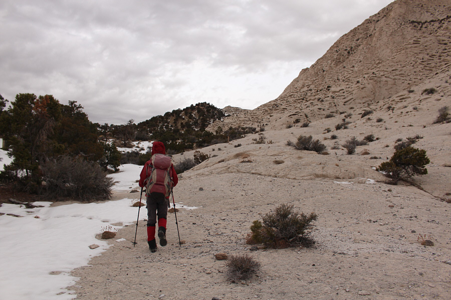 Try to avoid climbing to the top of the bushy hill at centre!