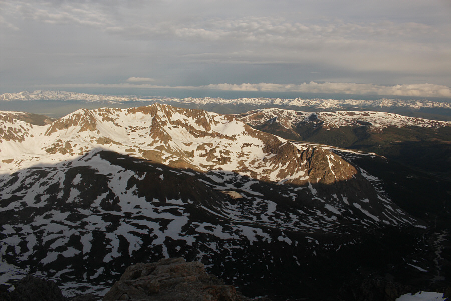 Still looks like you could do some ski touring on some of these peaks!