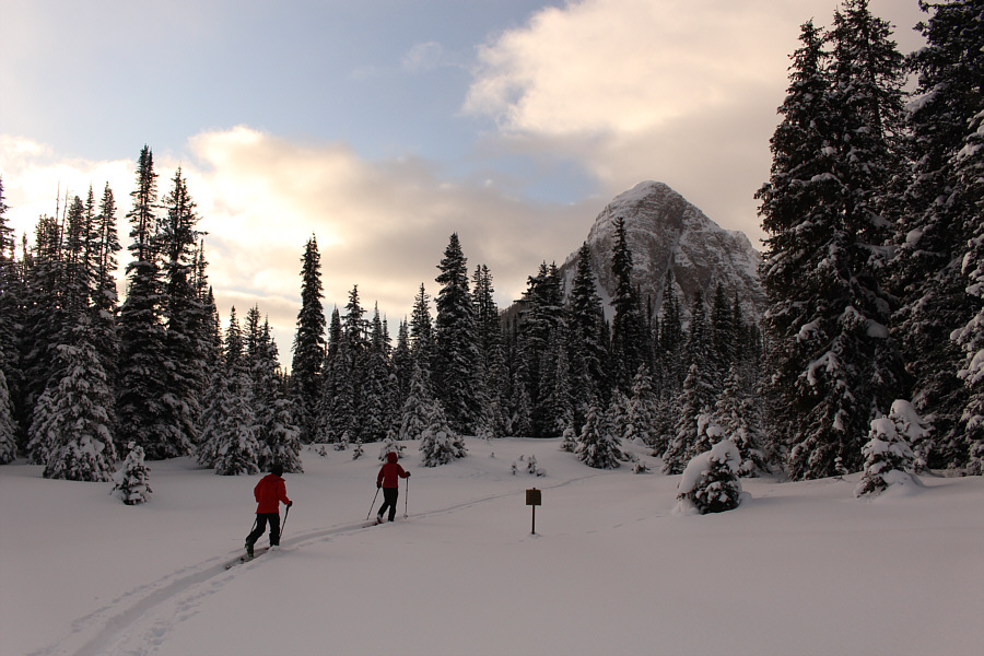 Thank you Aga and Daniel for breaking trail for us the previous night!