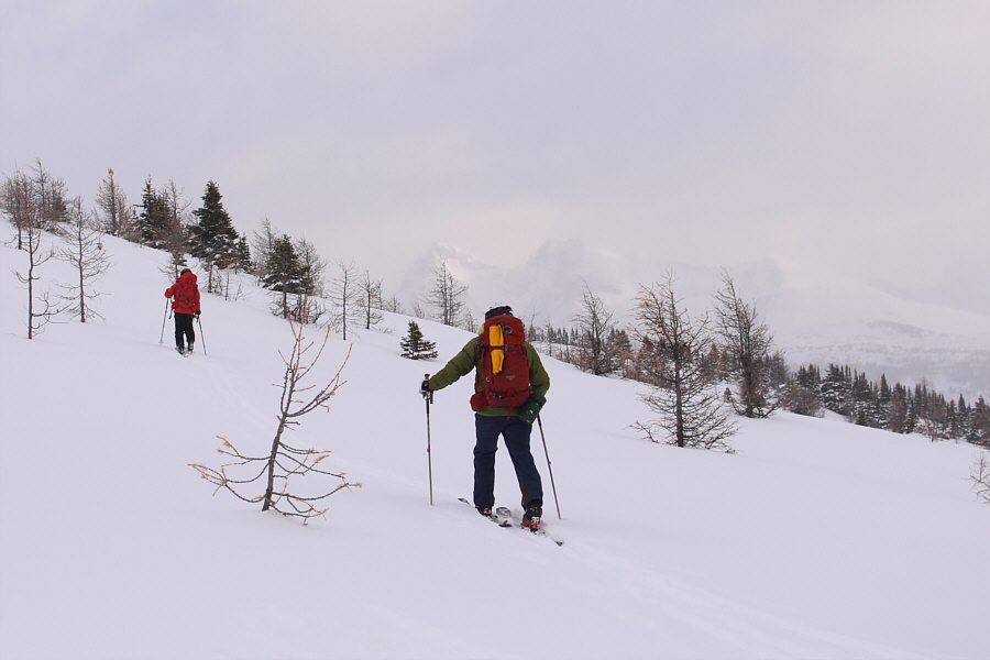 I'm not sure we gained that much by climbing only slightly higher...