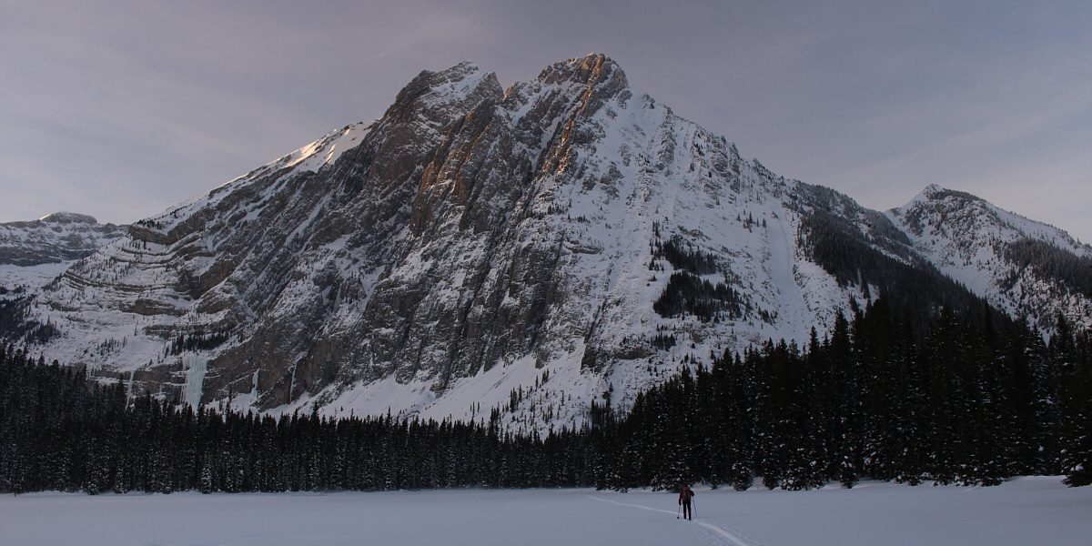 Probably can't see the true summit of Mount Fox from here.