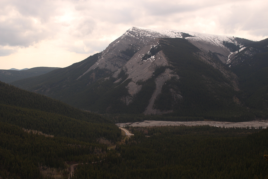 Not bad views for a forested knoll!