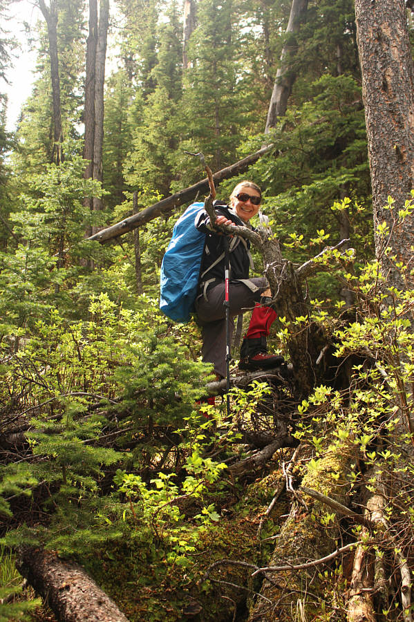 I wasn't smiling as much...